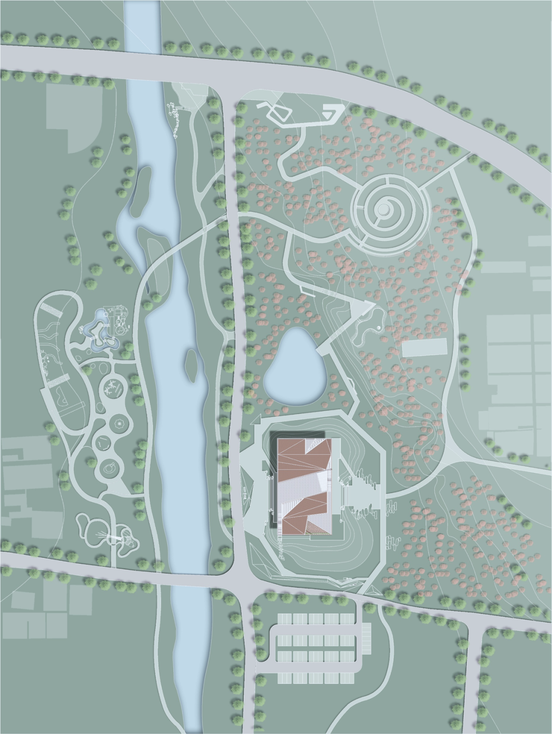 BIM建筑|雕琢乡村璞玉,静待尘尽光生:乡村振兴示范区项目展示中心 / 邹迎晞-袈蓝建筑 BIM建筑|雕琢乡村璞玉,静待尘尽光生:乡村振兴示范区项目展示中心 / 邹迎晞-袈蓝建筑