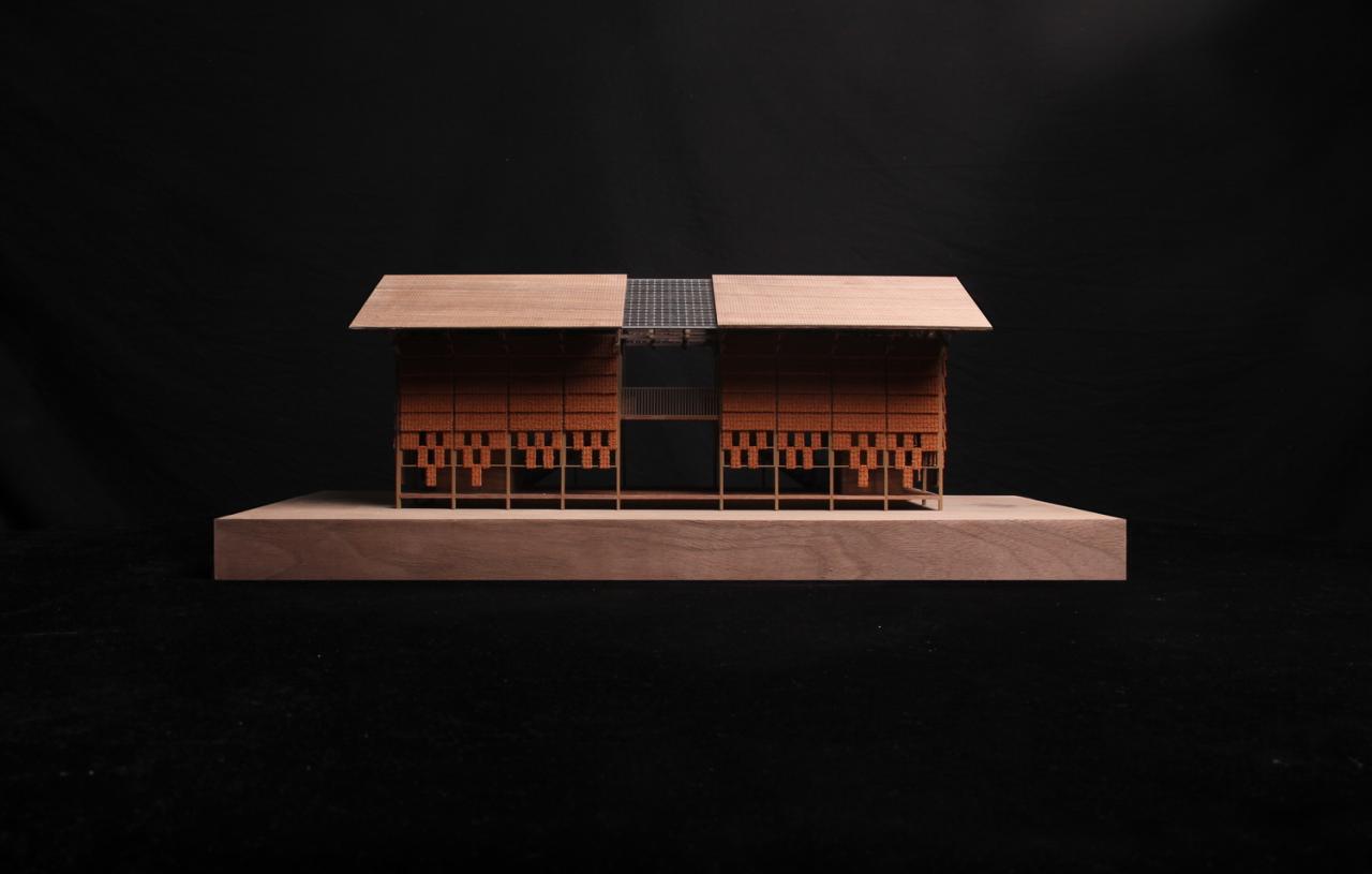 BIM建筑|面朝花海的棕厕 / 在行建筑 BIM建筑|面朝花海的棕厕 / 在行建筑