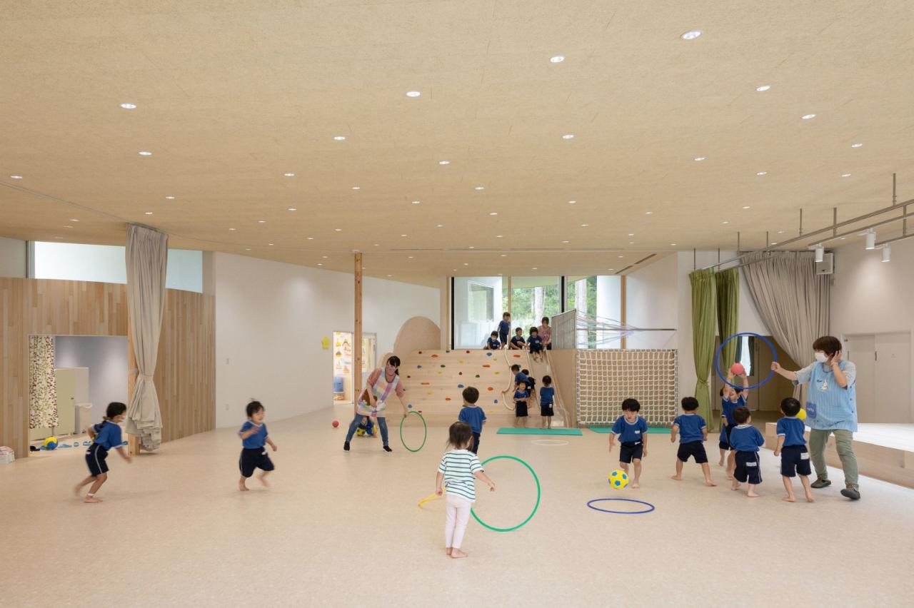 BIM建筑|儿童的森林托儿所 / 山下贵成建筑设计 BIM建筑|儿童的森林托儿所 / 山下贵成建筑设计