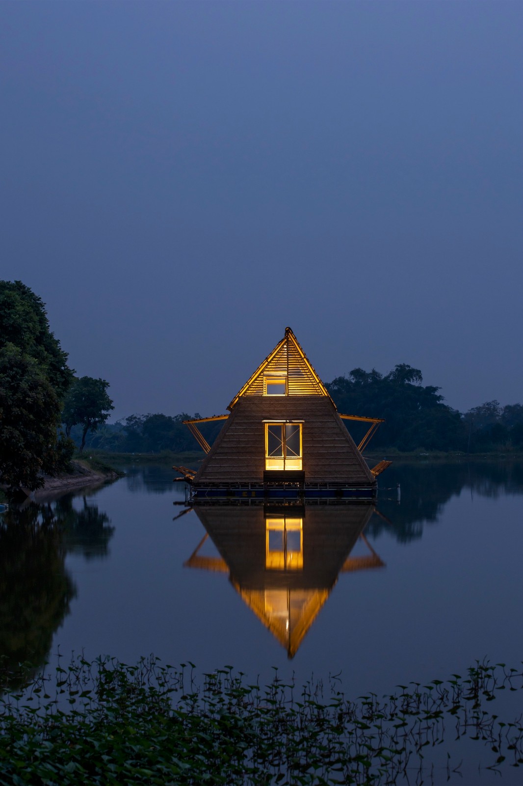BIM建筑|适应气候变化,漂浮竹屋 / H&P Architects BIM建筑|适应气候变化,漂浮竹屋 / H&P Architects