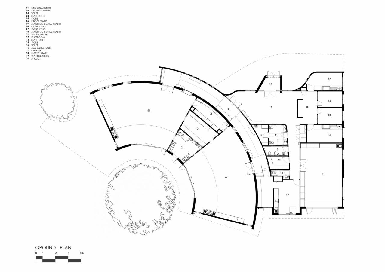BIM建筑|抱树而建,Wellington 亲子中心 / AOA Christopher Peck BIM建筑|抱树而建,Wellington 亲子中心 / AOA Christopher Peck