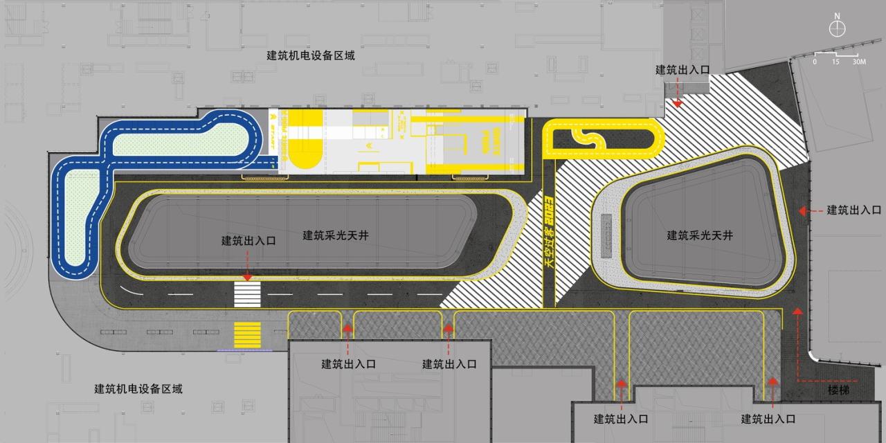 BIM建筑|天空过客——天津中海环宇城天台滑板公园 / DAGA大观建筑 BIM建筑|天空过客——天津中海环宇城天台滑板公园 / DAGA大观建筑