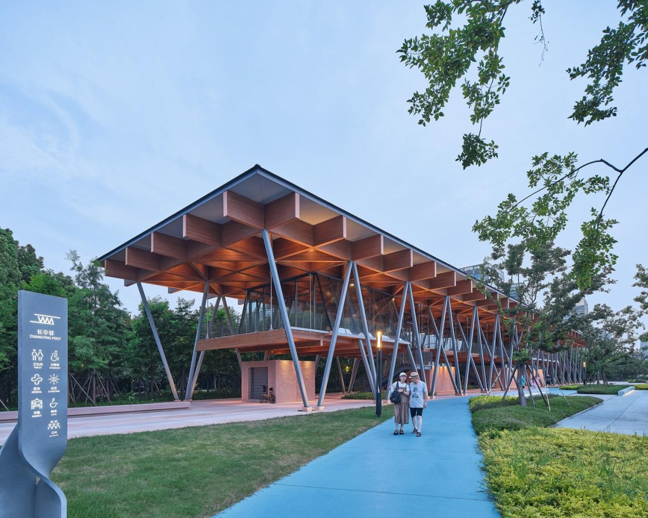 BIM建筑|杭州滨江公共空间·长亭驿 / 同济原作设计工作室 BIM建筑|杭州滨江公共空间·长亭驿 / 同济原作设计工作室
