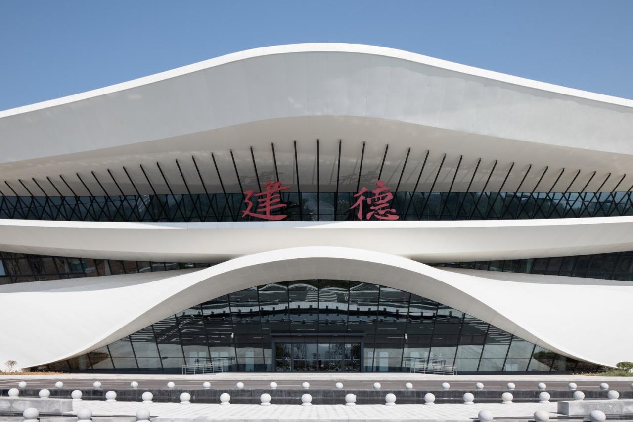 BIM建筑|杭州亚运配套设施:千岛湖通用机场航站楼 / 境澜建筑 BIM建筑|杭州亚运配套设施:千岛湖通用机场航站楼 / 境澜建筑