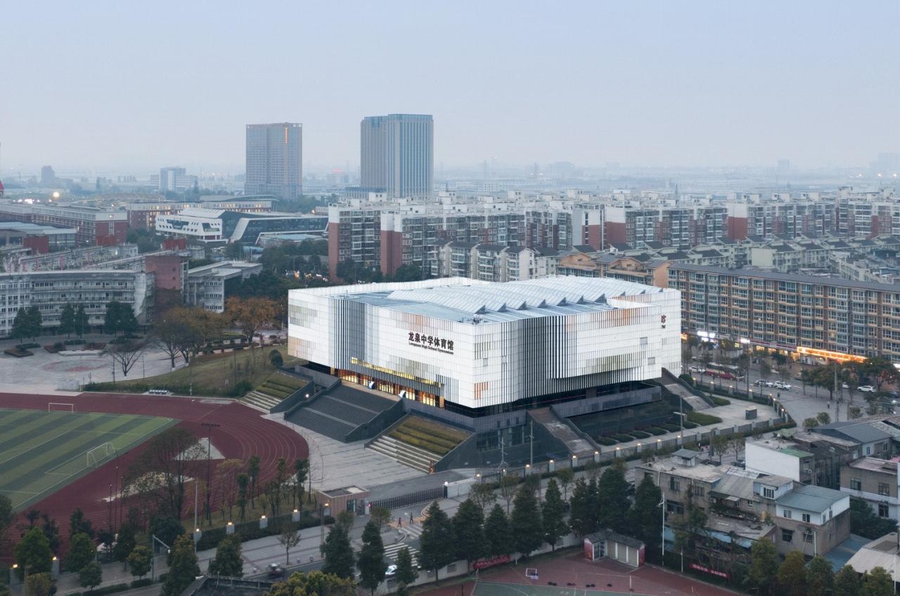 BIM建筑|龙泉中学体育馆 / 中国建筑西南设计研究院有限公司 BIM建筑|龙泉中学体育馆 / 中国建筑西南设计研究院有限公司