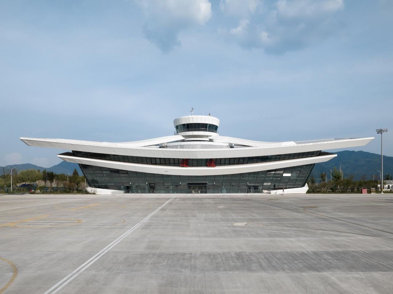BIM建筑|杭州亚运配套设施:千岛湖通用机场航站楼 / 境澜建筑 BIM建筑|杭州亚运配套设施:千岛湖通用机场航站楼 / 境澜建筑