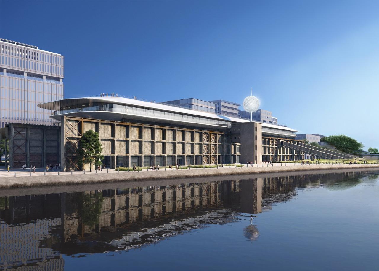 BIM建筑|方舟:上海张江水泥厂万米仓改造设计方案 / MAD BIM建筑|方舟:上海张江水泥厂万米仓改造设计方案 / MAD