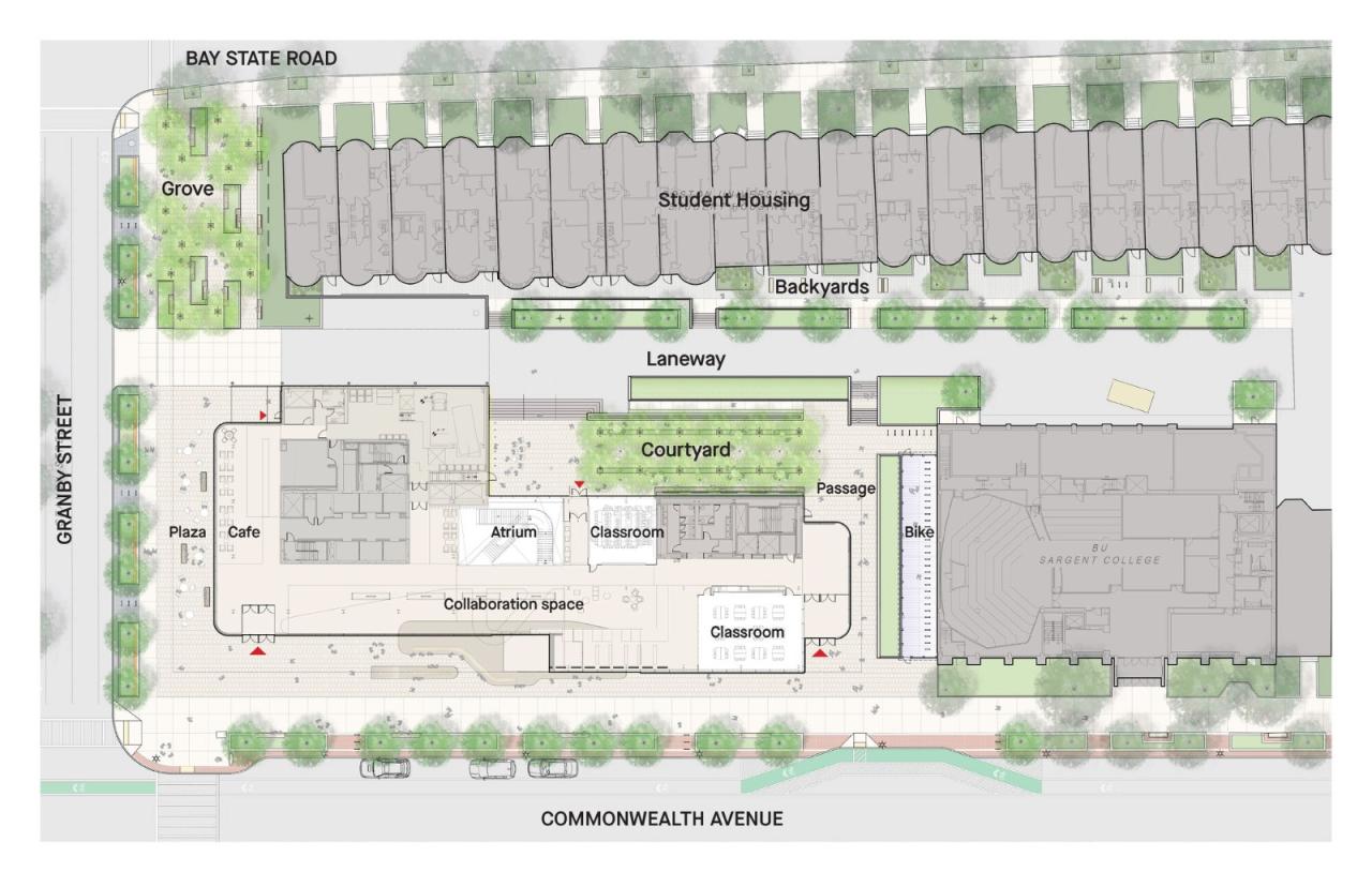 BIM建筑|波士顿大学计算与数据科学中心 / KPMB Architects BIM建筑|波士顿大学计算与数据科学中心 / KPMB Architects
