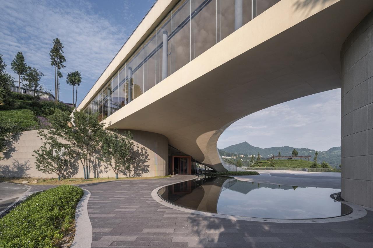 BIM建筑|三峡茶旅小镇展示中心 / 建筑营设计工作室 BIM建筑|三峡茶旅小镇展示中心 / 建筑营设计工作室