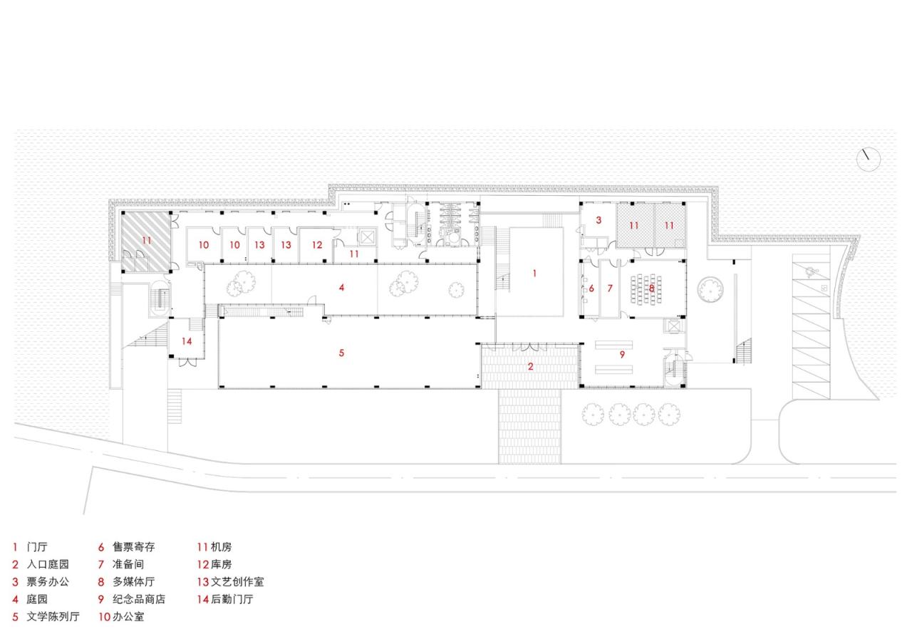 BIM建筑|雪峰文学馆 / 同济院 麟和建筑工作室 BIM建筑|雪峰文学馆 / 同济院 麟和建筑工作室