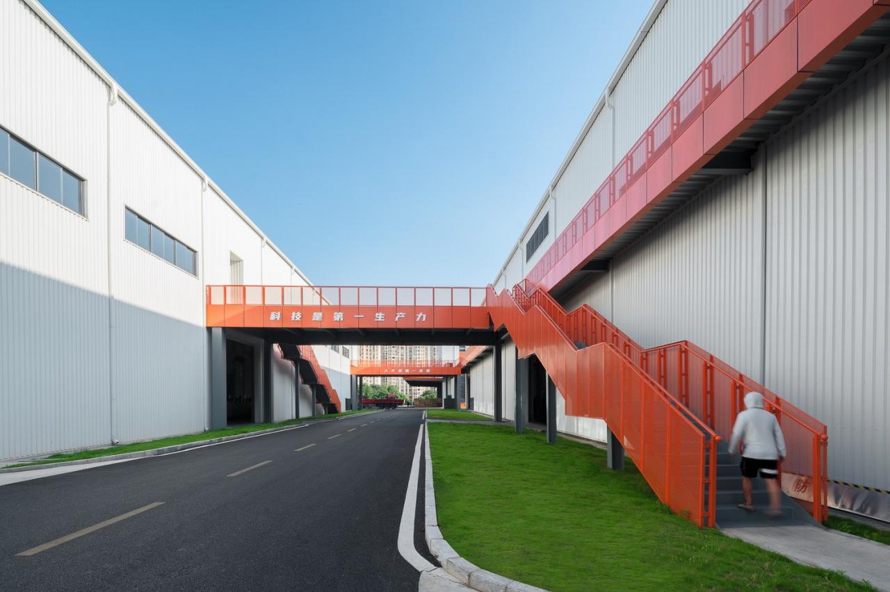 BIM建筑|流线重构,申亿智慧工厂 / 长沙市规划设计院有限责任公司 BIM建筑|流线重构,申亿智慧工厂 / 长沙市规划设计院有限责任公司