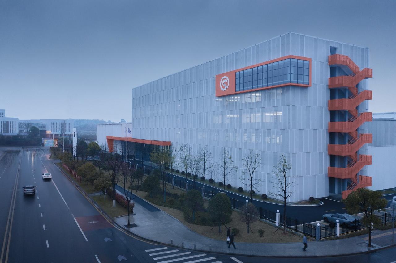 BIM建筑|流线重构,申亿智慧工厂 / 长沙市规划设计院有限责任公司 BIM建筑|流线重构,申亿智慧工厂 / 长沙市规划设计院有限责任公司