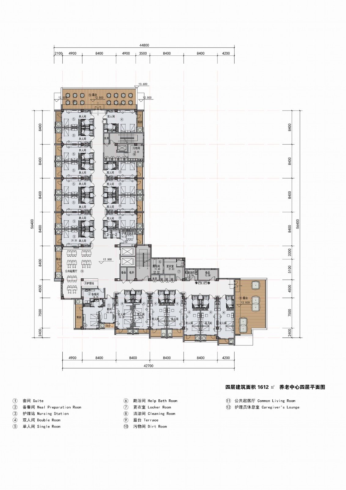 BIM建筑|多层养老中心与外部环境的互动-博元养老中心 / UUA BIM建筑|多层养老中心与外部环境的互动-博元养老中心 / UUA