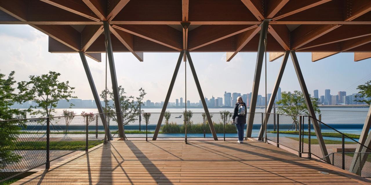 BIM建筑|杭州滨江公共空间·长亭驿 / 同济原作设计工作室 BIM建筑|杭州滨江公共空间·长亭驿 / 同济原作设计工作室