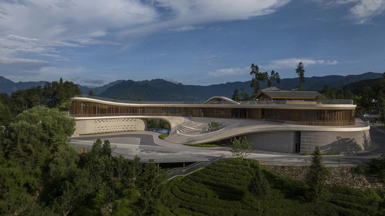 BIM建筑|三峡茶旅小镇展示中心 / 建筑营设计工作室 BIM建筑|三峡茶旅小镇展示中心 / 建筑营设计工作室