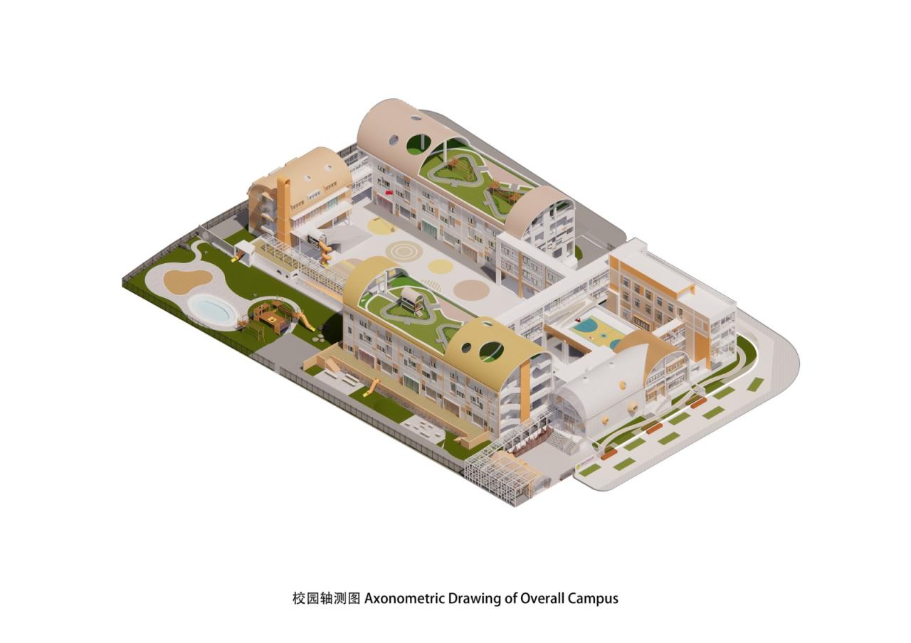 BIM建筑|陌桑幼儿园新建工程 / 上海交通大学城镇空间文化与科学研究中心 BIM建筑|陌桑幼儿园新建工程 / 上海交通大学城镇空间文化与科学研究中心