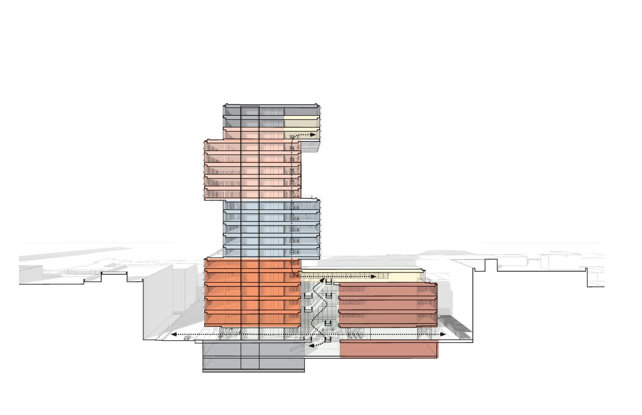BIM建筑|波士顿大学计算与数据科学中心 / KPMB Architects BIM建筑|波士顿大学计算与数据科学中心 / KPMB Architects
