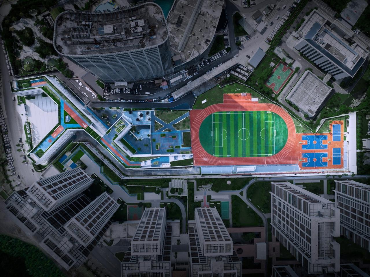 BIM建筑|如有机生命体般自由生长:贵阳·观山湖区第八中学 BIM建筑|如有机生命体般自由生长:贵阳·观山湖区第八中学