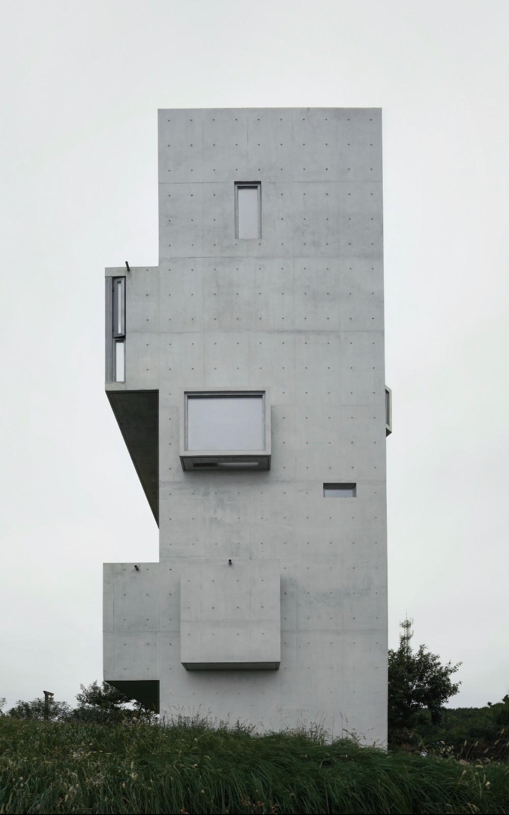 BIM建筑|崖顶咖啡厅及塔居 / 迹•建筑事务所(TAO) BIM建筑|崖顶咖啡厅及塔居 / 迹•建筑事务所(TAO)