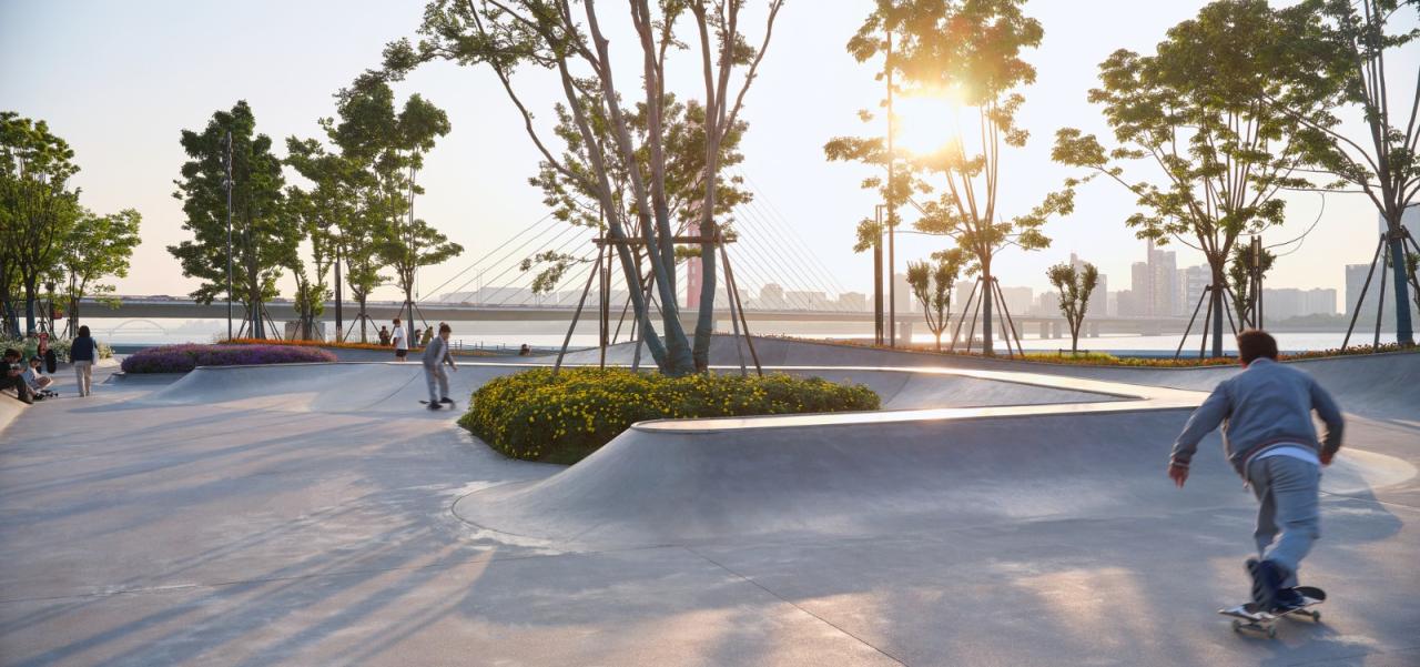 BIM建筑|杭州滨江公共空间·三桥亚运公园 / 同济原作设计工作室 BIM建筑|杭州滨江公共空间·三桥亚运公园 / 同济原作设计工作室