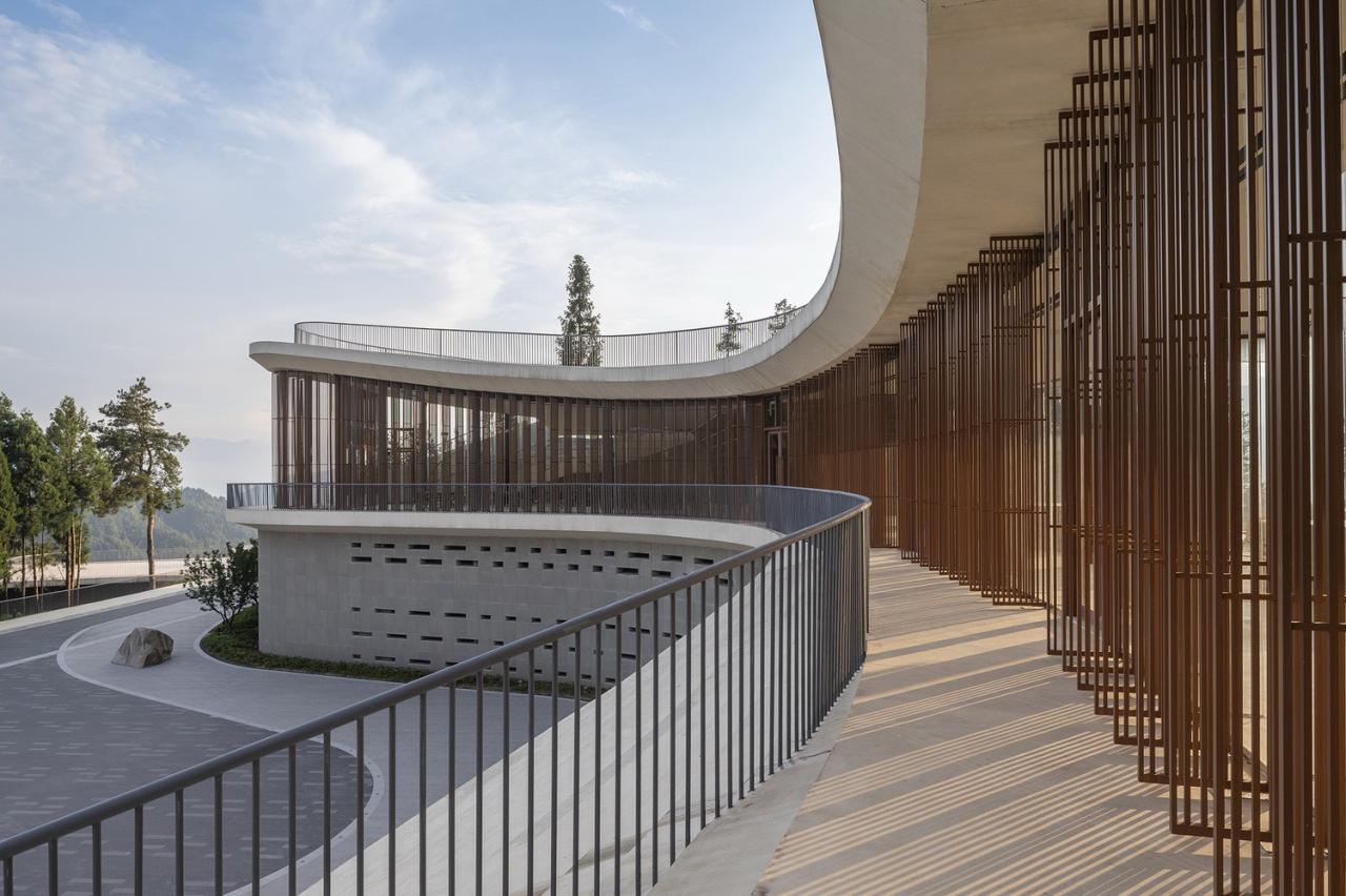 BIM建筑|三峡茶旅小镇展示中心 / 建筑营设计工作室 BIM建筑|三峡茶旅小镇展示中心 / 建筑营设计工作室