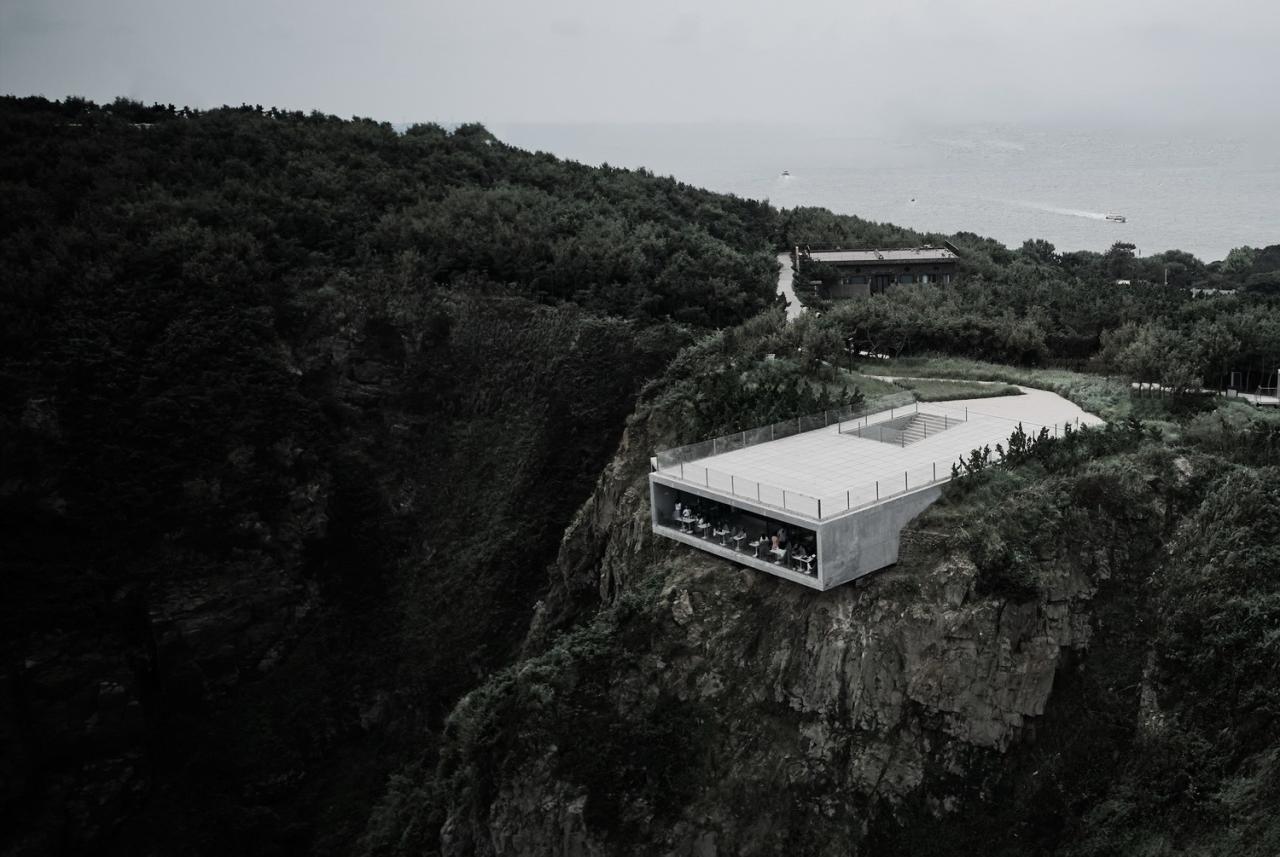 BIM建筑|崖顶咖啡厅及塔居 / 迹•建筑事务所(TAO) BIM建筑|崖顶咖啡厅及塔居 / 迹•建筑事务所(TAO)