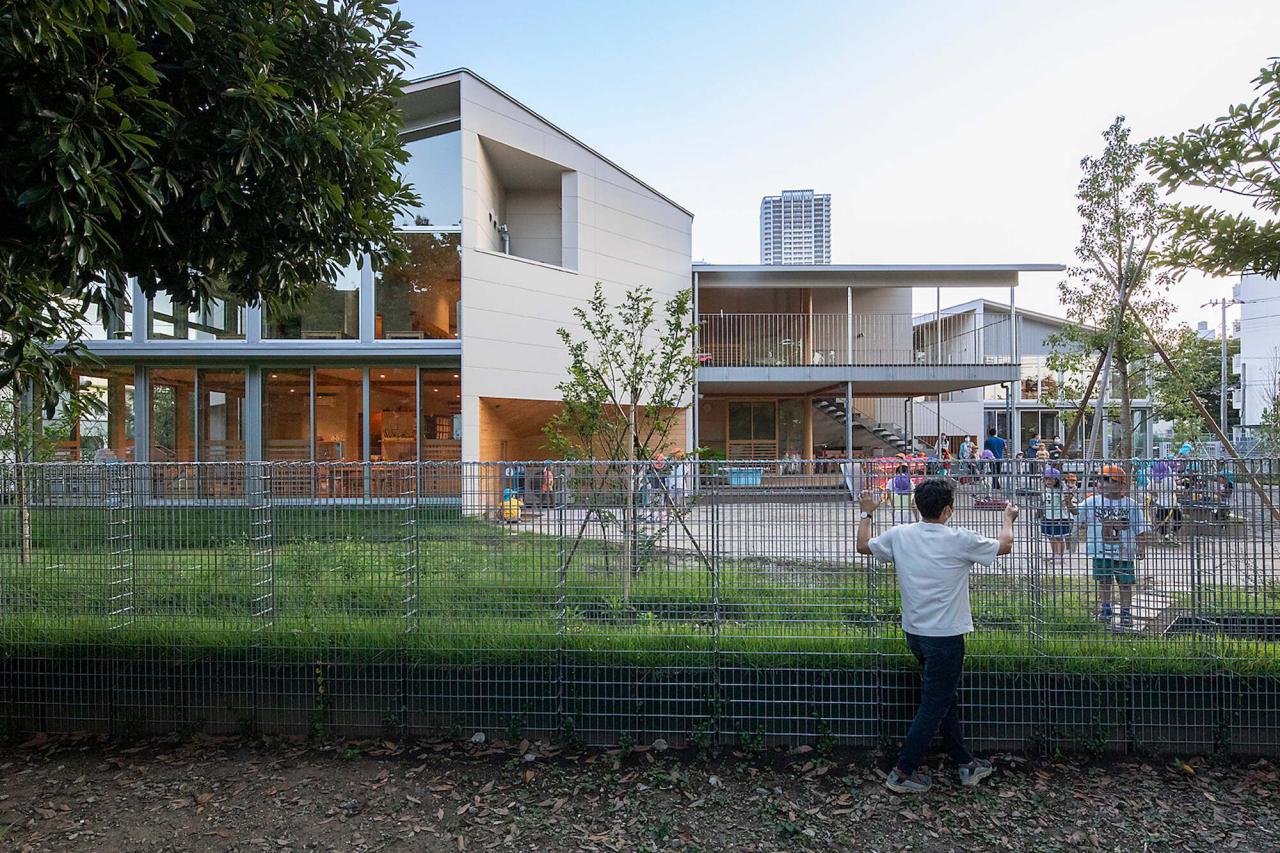 BIM建筑|大风车,鹿岛田托儿所 / TERRAIN architects BIM建筑|大风车,鹿岛田托儿所 / TERRAIN architects