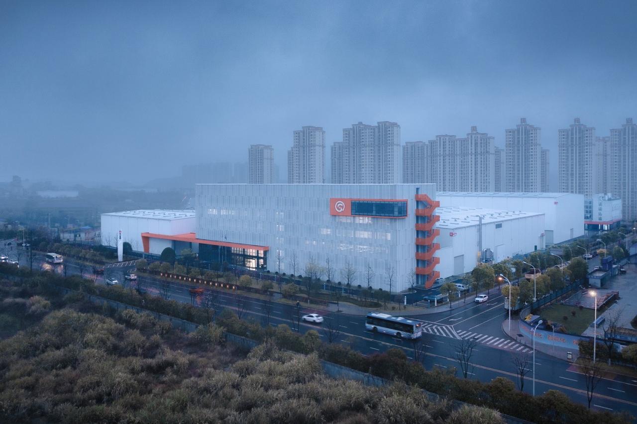 BIM建筑|流线重构,申亿智慧工厂 / 长沙市规划设计院有限责任公司 BIM建筑|流线重构,申亿智慧工厂 / 长沙市规划设计院有限责任公司