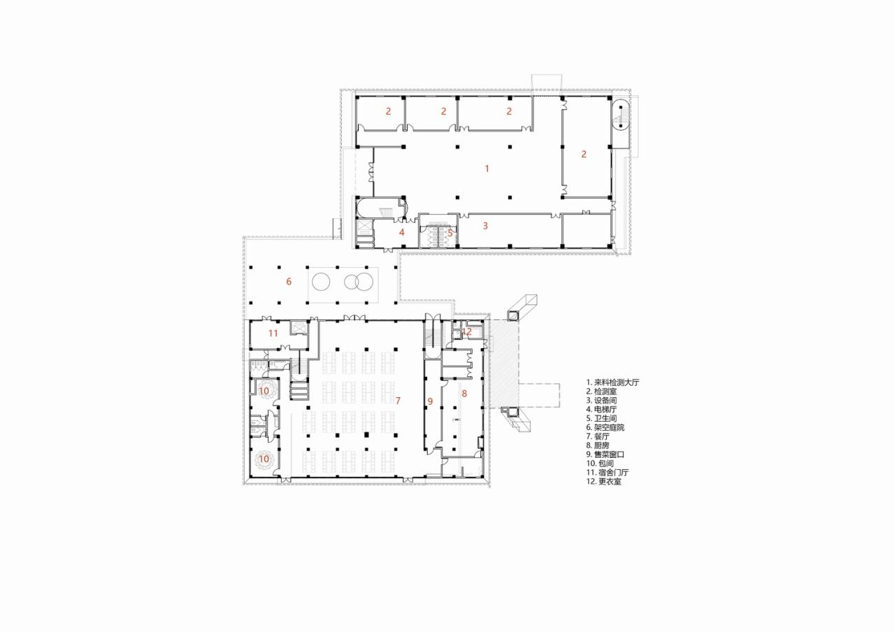 BIM建筑|流线重构,申亿智慧工厂 / 长沙市规划设计院有限责任公司 BIM建筑|流线重构,申亿智慧工厂 / 长沙市规划设计院有限责任公司
