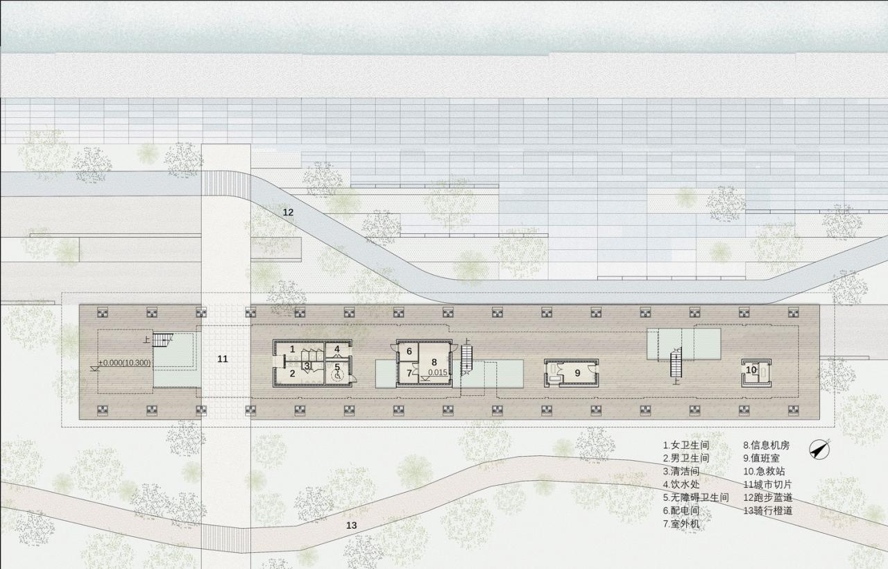 BIM建筑|杭州滨江公共空间·长亭驿 / 同济原作设计工作室 BIM建筑|杭州滨江公共空间·长亭驿 / 同济原作设计工作室