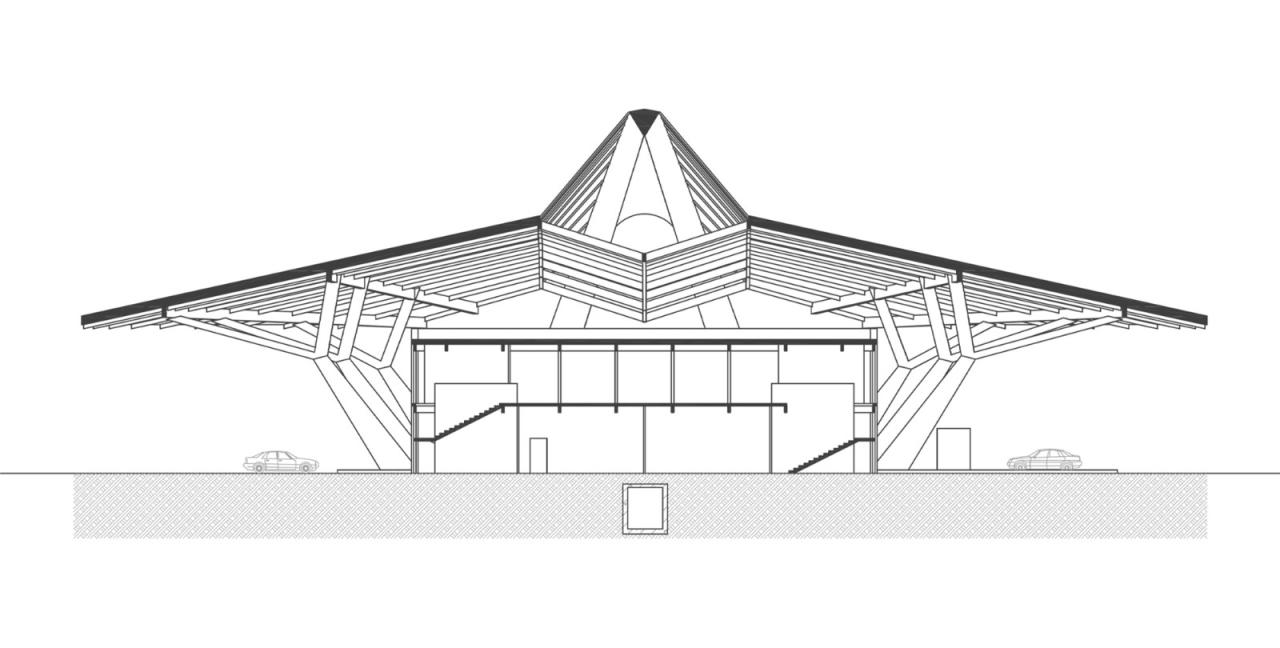 BIM建筑|杭甬高速绍兴收费站 / 任天建筑 BIM建筑|杭甬高速绍兴收费站 / 任天建筑