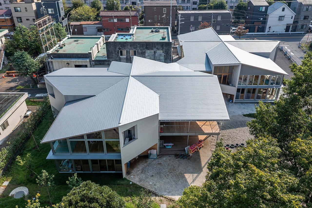 BIM建筑|大风车,鹿岛田托儿所 / TERRAIN architects BIM建筑|大风车,鹿岛田托儿所 / TERRAIN architects