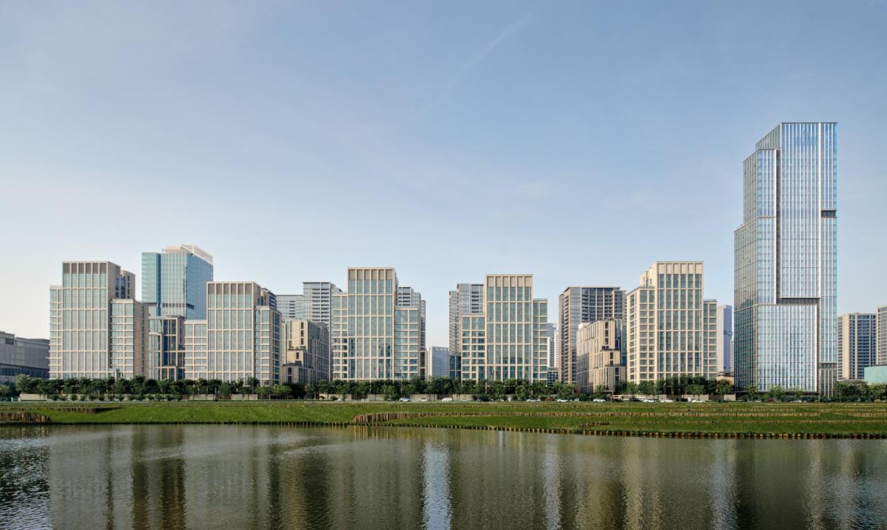 BIM建筑|杭州亚运村技术官员村:小街密路的未来社区 / goa大象设计 BIM建筑|杭州亚运村技术官员村:小街密路的未来社区 / goa大象设计