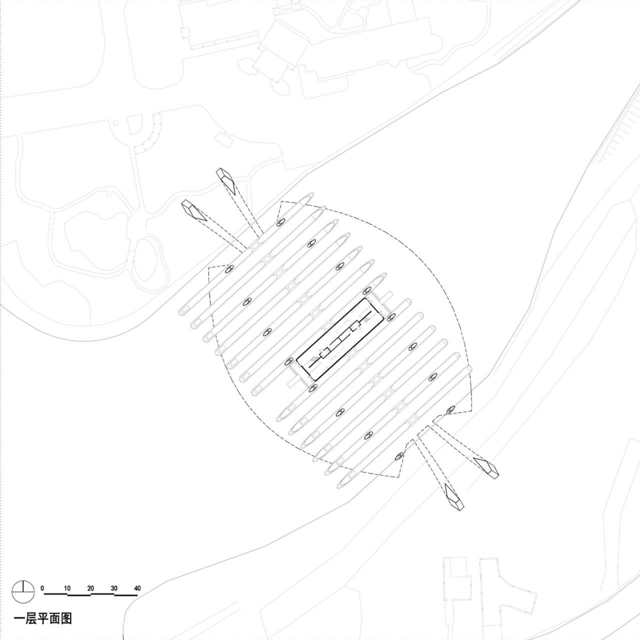 BIM建筑|杭甬高速绍兴收费站 / 任天建筑 BIM建筑|杭甬高速绍兴收费站 / 任天建筑