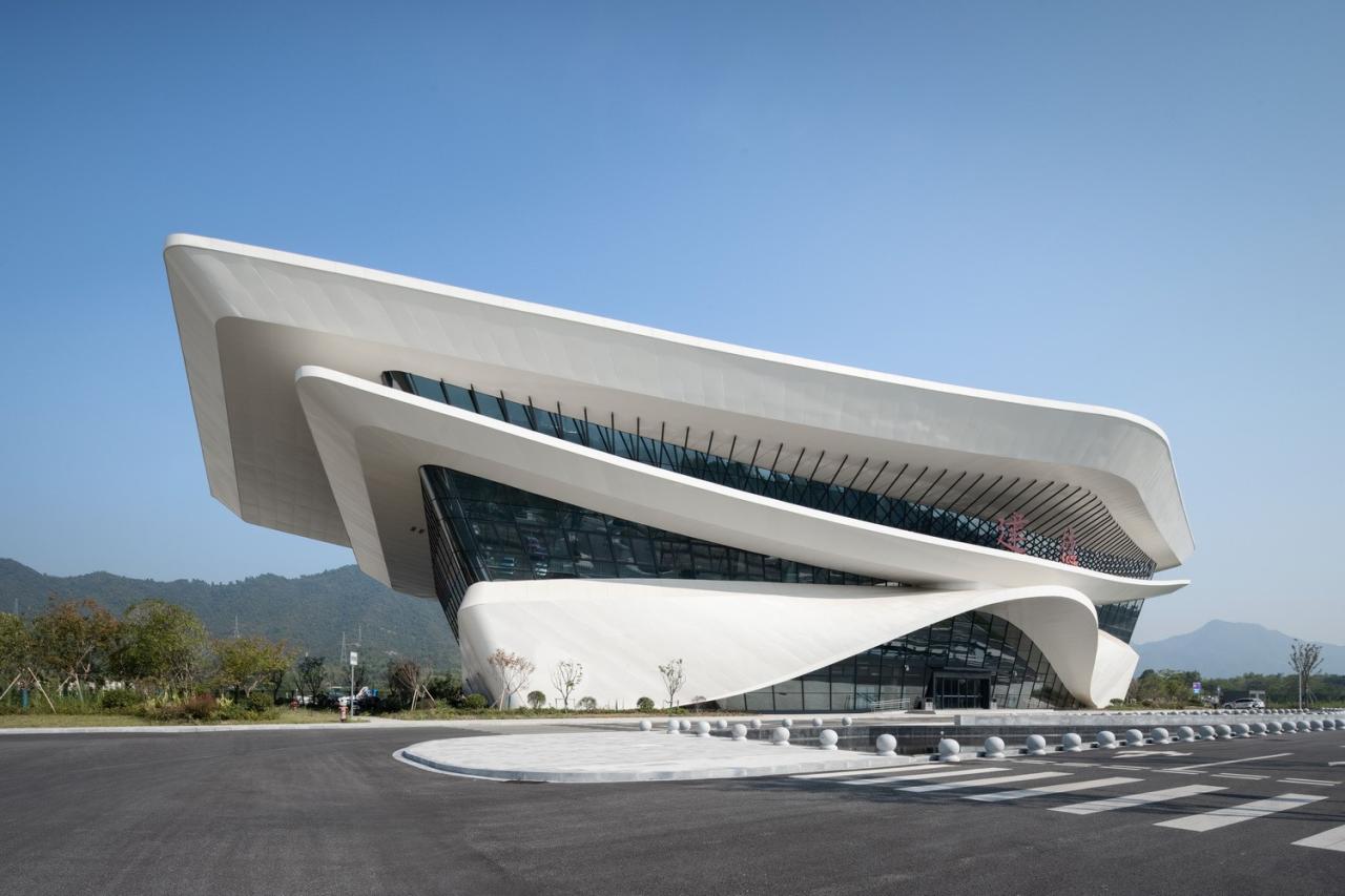 BIM建筑|杭州亚运配套设施:千岛湖通用机场航站楼 / 境澜建筑 BIM建筑|杭州亚运配套设施:千岛湖通用机场航站楼 / 境澜建筑