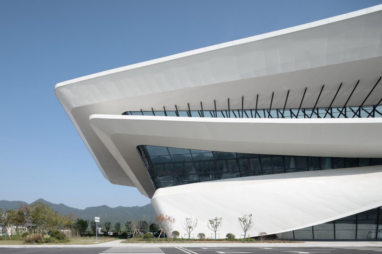 BIM建筑|杭州亚运配套设施:千岛湖通用机场航站楼 / 境澜建筑 BIM建筑|杭州亚运配套设施:千岛湖通用机场航站楼 / 境澜建筑