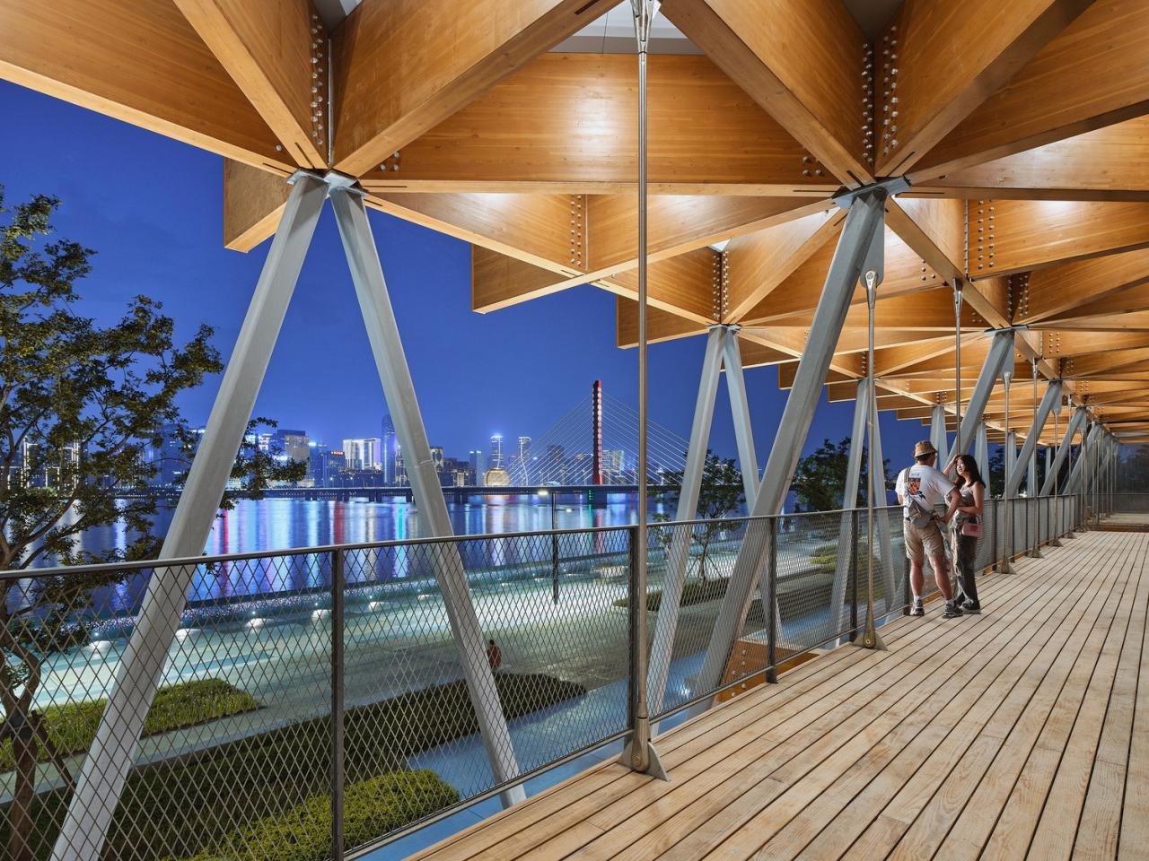 BIM建筑|杭州滨江公共空间·长亭驿 / 同济原作设计工作室 BIM建筑|杭州滨江公共空间·长亭驿 / 同济原作设计工作室