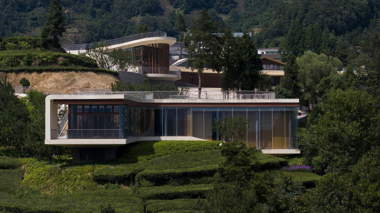 BIM建筑|三峡茶旅小镇展示中心 / 建筑营设计工作室 BIM建筑|三峡茶旅小镇展示中心 / 建筑营设计工作室