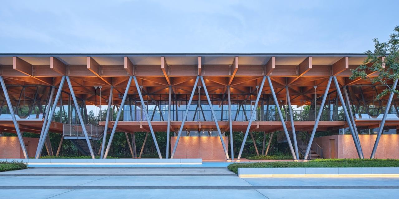 BIM建筑|杭州滨江公共空间·长亭驿 / 同济原作设计工作室 BIM建筑|杭州滨江公共空间·长亭驿 / 同济原作设计工作室