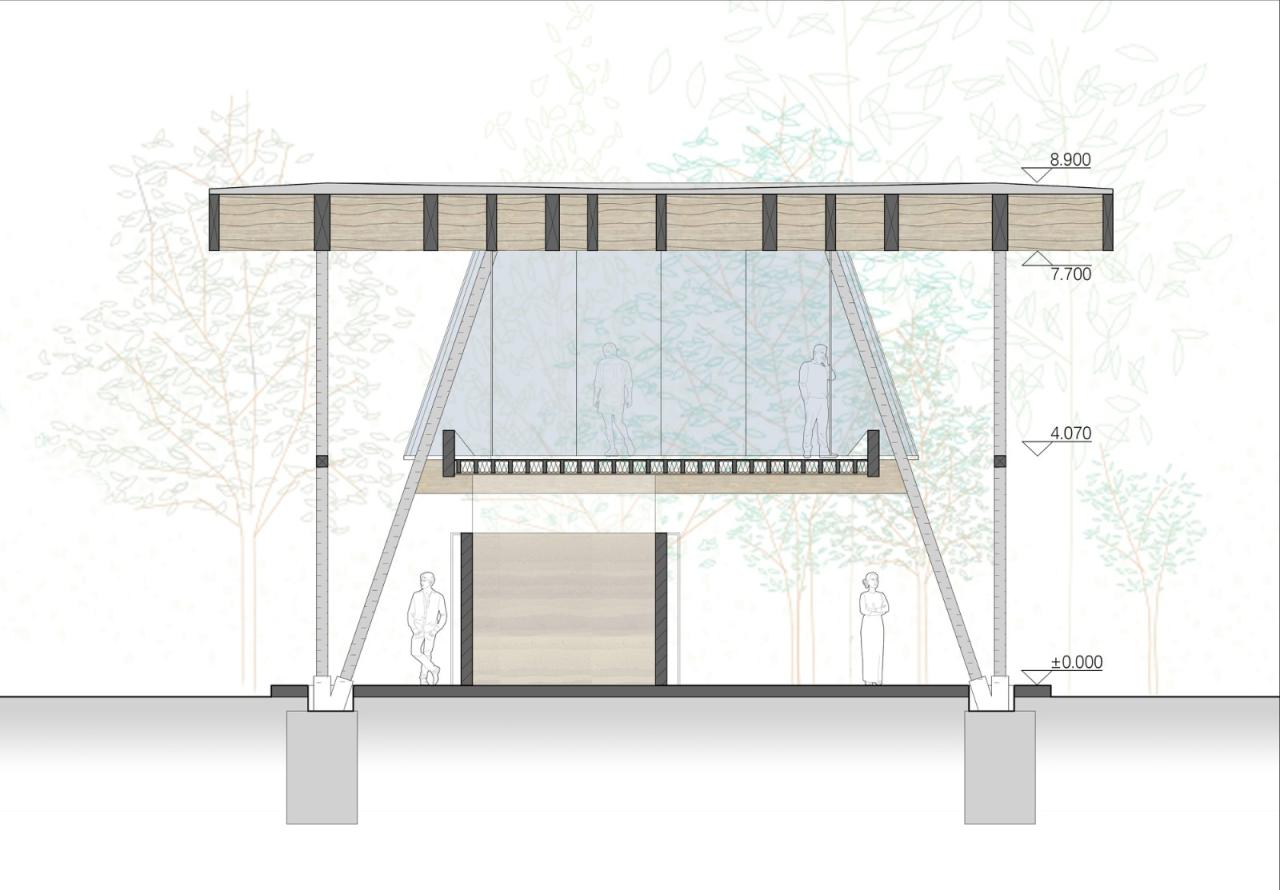 BIM建筑|杭州滨江公共空间·长亭驿 / 同济原作设计工作室 BIM建筑|杭州滨江公共空间·长亭驿 / 同济原作设计工作室