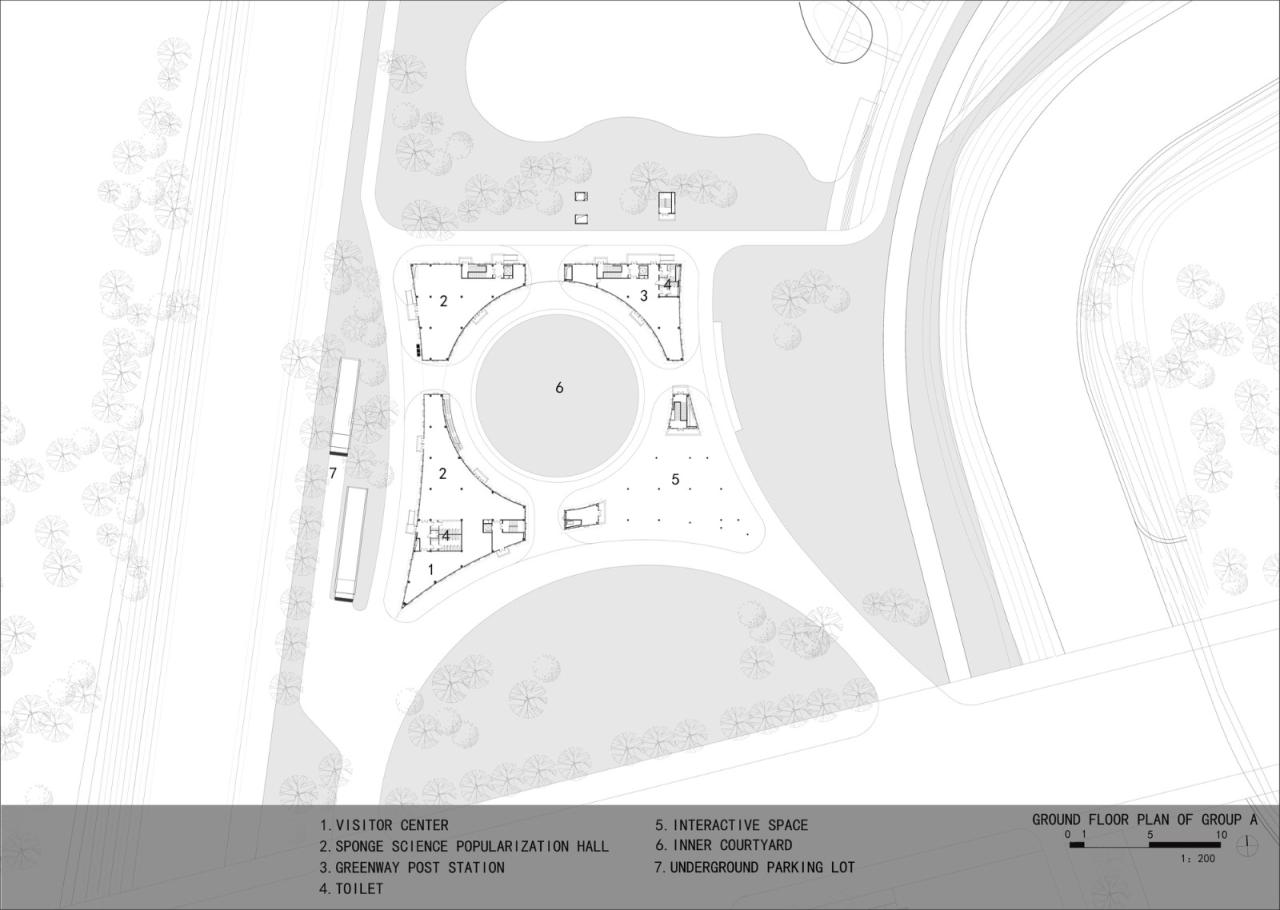 BIM建筑|武汉海绵公园研学+游客中心 / UAO瑞拓设计 BIM建筑|武汉海绵公园研学+游客中心 / UAO瑞拓设计