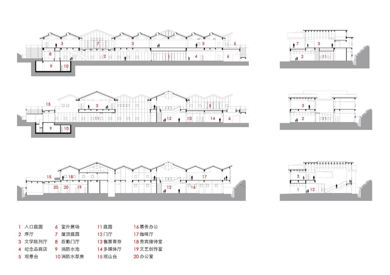 BIM建筑|雪峰文学馆 / 同济院 麟和建筑工作室 BIM建筑|雪峰文学馆 / 同济院 麟和建筑工作室