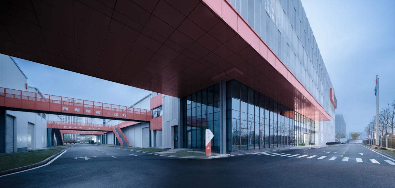 BIM建筑|流线重构,申亿智慧工厂 / 长沙市规划设计院有限责任公司 BIM建筑|流线重构,申亿智慧工厂 / 长沙市规划设计院有限责任公司