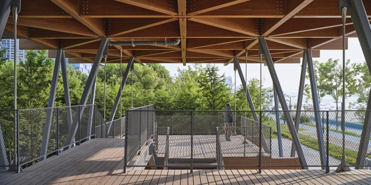 BIM建筑|杭州滨江公共空间·长亭驿 / 同济原作设计工作室 BIM建筑|杭州滨江公共空间·长亭驿 / 同济原作设计工作室