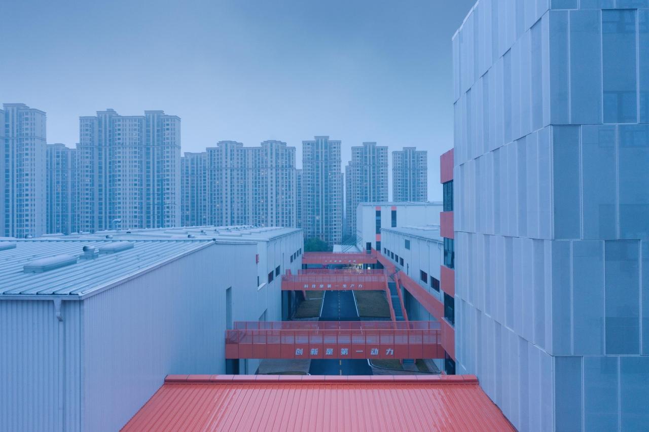BIM建筑|流线重构,申亿智慧工厂 / 长沙市规划设计院有限责任公司 BIM建筑|流线重构,申亿智慧工厂 / 长沙市规划设计院有限责任公司