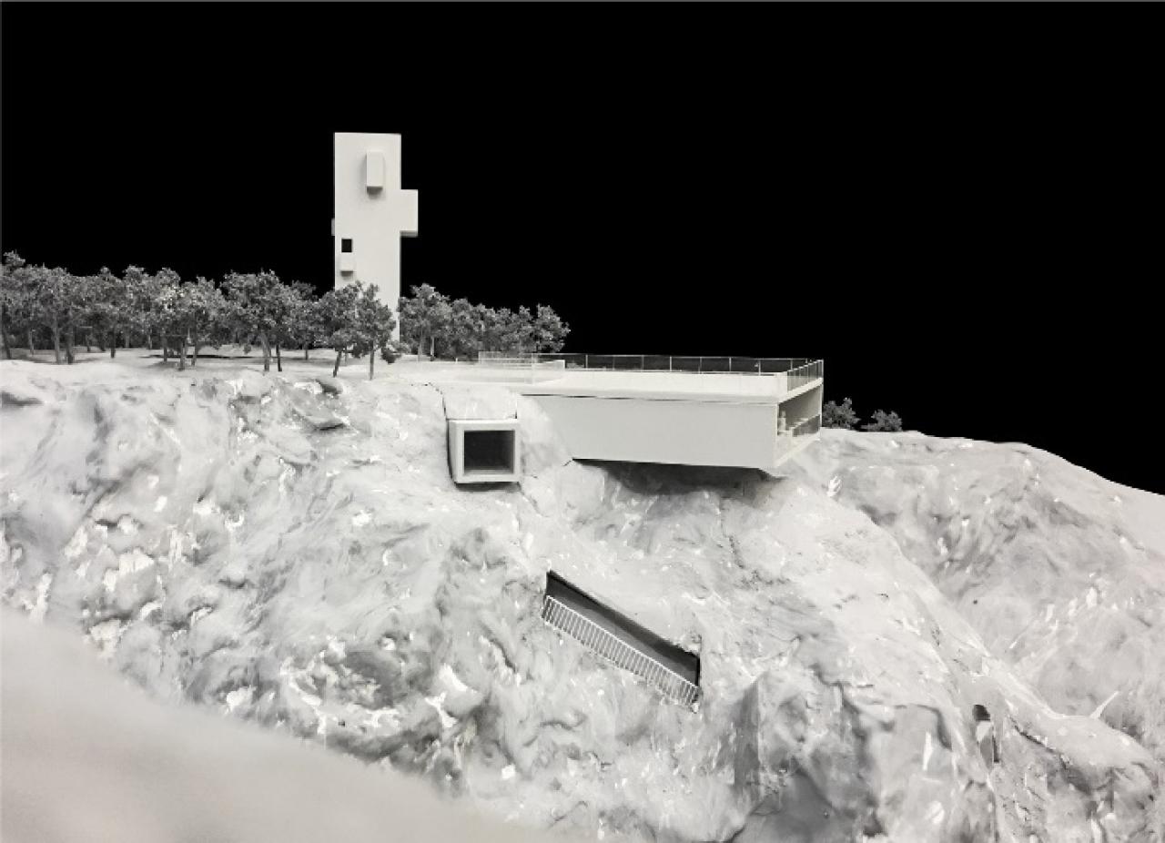 BIM建筑|崖顶咖啡厅及塔居 / 迹•建筑事务所(TAO) BIM建筑|崖顶咖啡厅及塔居 / 迹•建筑事务所(TAO)