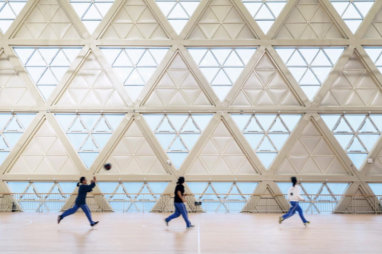 BIM建筑|龙泉中学体育馆 / 中国建筑西南设计研究院有限公司 BIM建筑|龙泉中学体育馆 / 中国建筑西南设计研究院有限公司