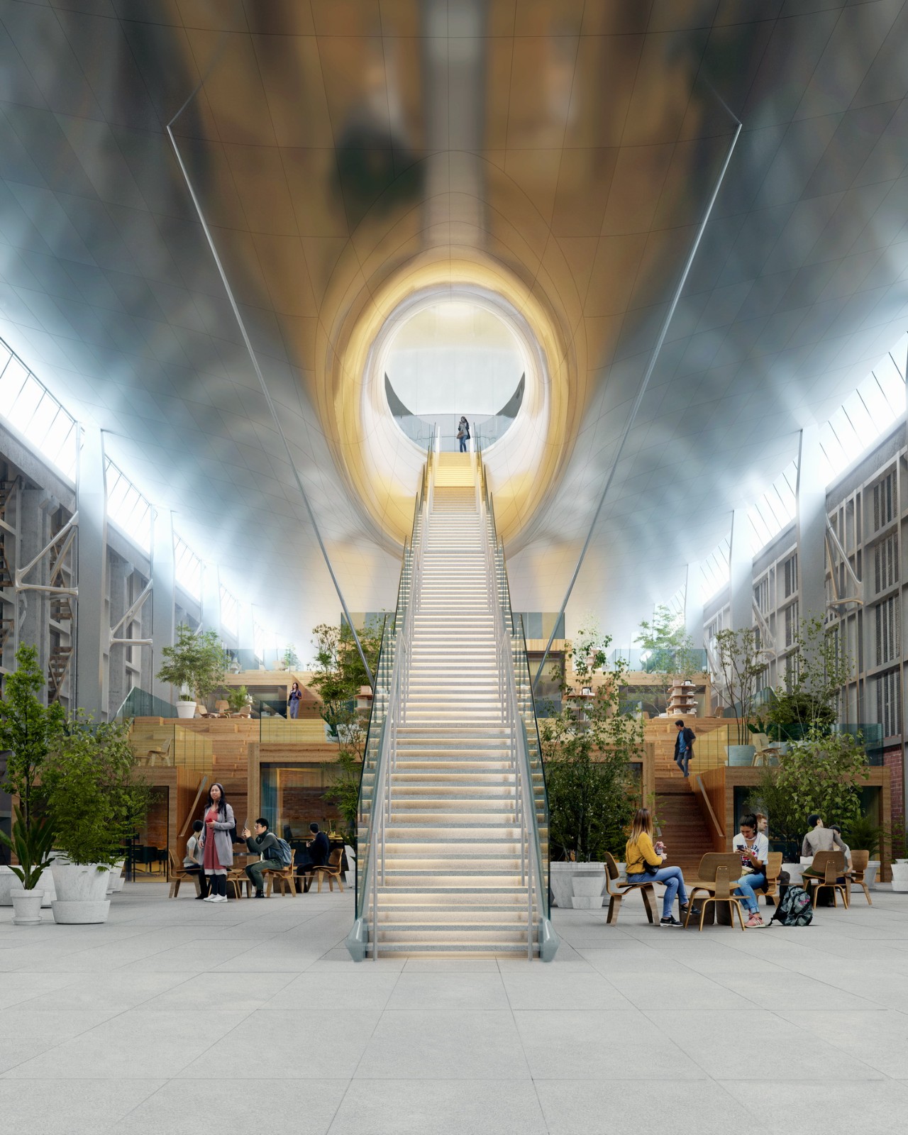 BIM建筑|方舟:上海张江水泥厂万米仓改造设计方案 / MAD BIM建筑|方舟:上海张江水泥厂万米仓改造设计方案 / MAD