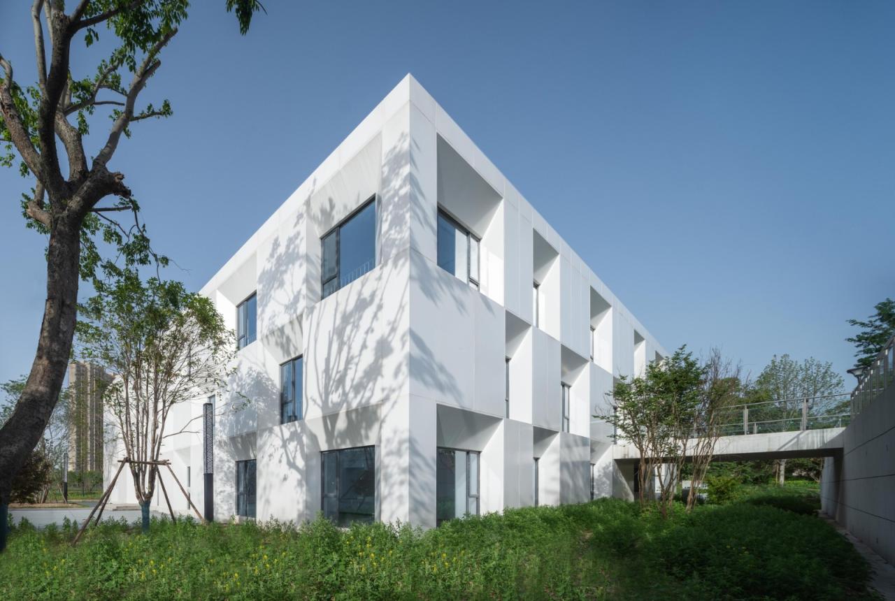 BIM建筑|武汉海绵公园研学+游客中心 / UAO瑞拓设计 BIM建筑|武汉海绵公园研学+游客中心 / UAO瑞拓设计