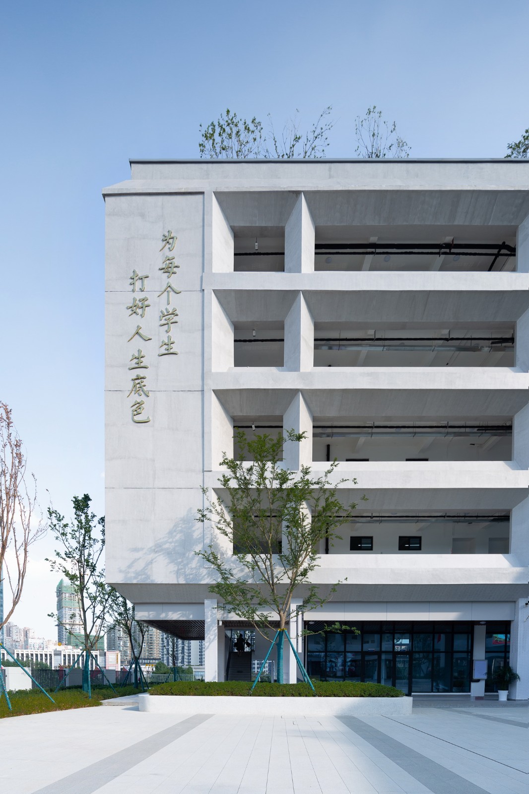 BIM建筑|如有机生命体般自由生长:贵阳·观山湖区第八中学 BIM建筑|如有机生命体般自由生长:贵阳·观山湖区第八中学
